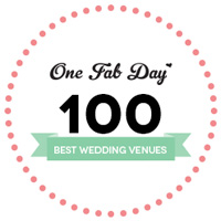 One Fab Day 100 Best Wedding Venues badge